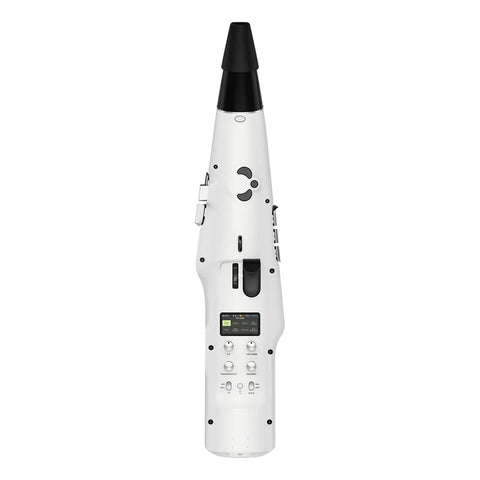 Saxofón Digital Nux Nes-1 Blanco Con Bluetooth Y Sistema Inalámbrico