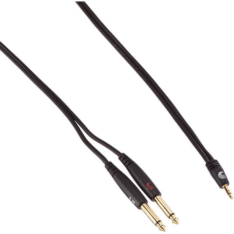 Cable P/audio Plug 1/8 A 2 Plug 1/4 Planet Wave Pw-mpts-06