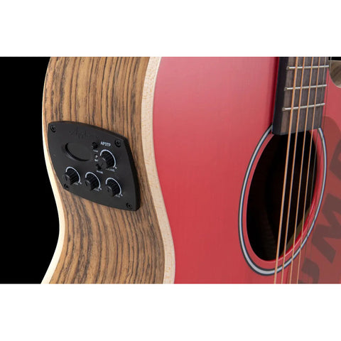 Guitarra Electroacústica Jump Om Ovation Aeo-69-r Lipstick Lipstick Diestro Ovangkol