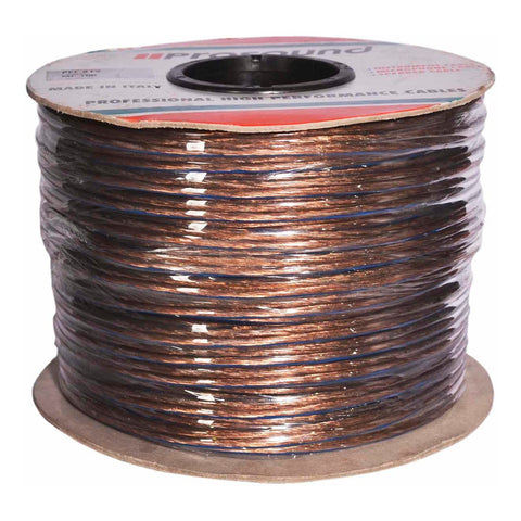 Cable Para Bocina Gemelo Plano 100m Prosound Pfl-212/100mt