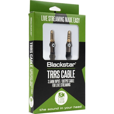 Blackstar Ba930100 Cable Auxiliar Trss 3.5mm Audio 1.8 Mts