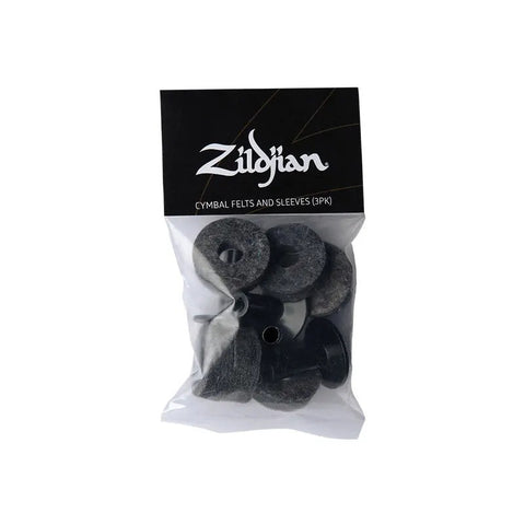 Set De Fieltros Zildjian Para Platillos, Pack De 6 Negro