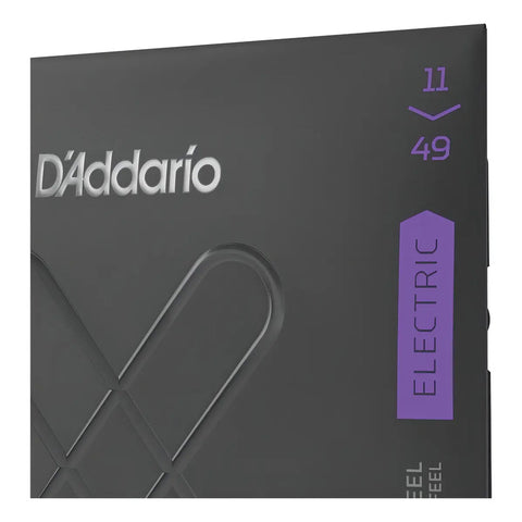 Encordado D'addario Xt .11 - .49 De Acero Niquelado Para Guitarra
