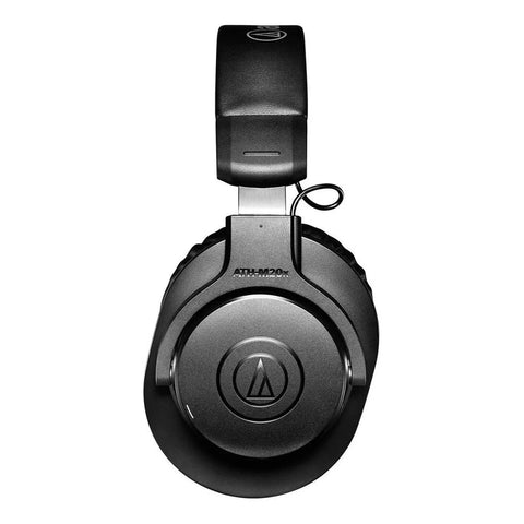 Audifonos Inalámbricos Ath-m20xbt Audio Technica Color Negro Luz Negro