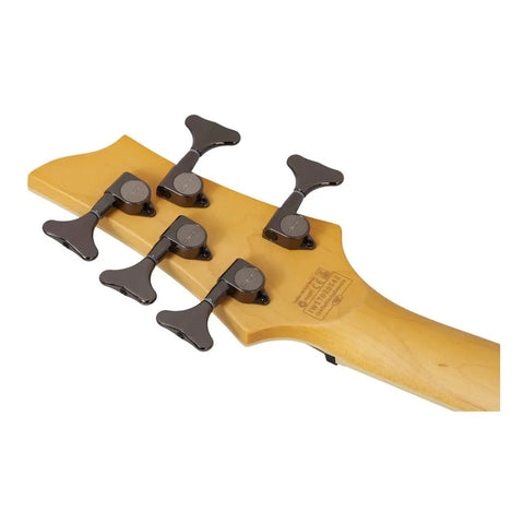 Bajo Eléctrico Schecter Omen Extreme-5 De 5 Cuerdas Cuo Color Black Cherry Orientación De La Mano Diestro Barnizado