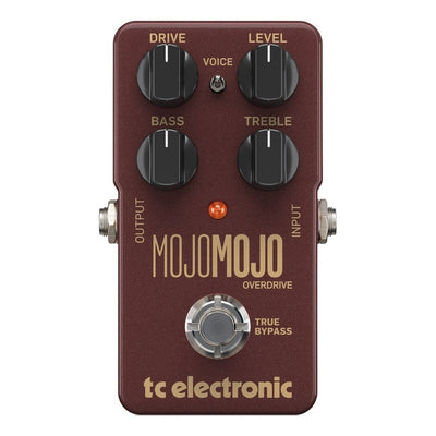 Pedal De Efecto Tc Electronic Mojomojo Overdrive Bordó