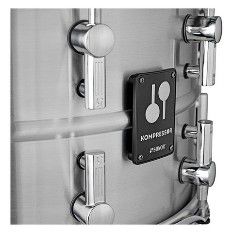 Tarola De 14 Pulgadas Para Bateria Sonor Ks 1408 Sda Plateado