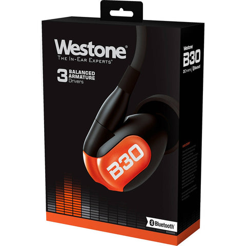 Audifonos In-ear 3 Drivers True-fit Westone B30 Negro