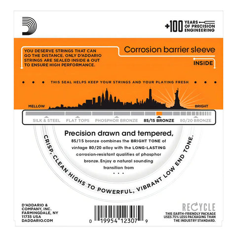 Cuerdas De Bronce P/ Guitarra Acústica 10-50 D'addario Ez900
