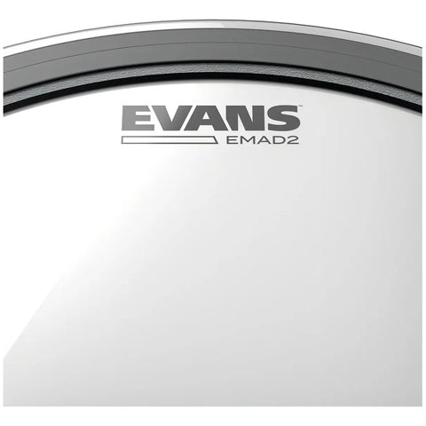 Parche De Golpe Para Bombo De 20 PuLG Evans Bd20emad2 - Transparente