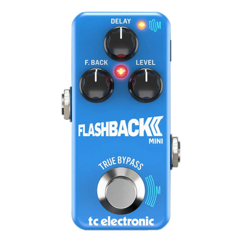 Pedal Delay Ultracompacto Tc Electronic Flashback 2 Mini D Azul