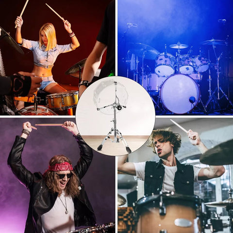 Maxima S-300w Base Soporte Para Tarola De Batería Cromada