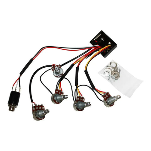 Circuito Activo Para Bajo 1 Control Y 3 Tono Belcat  Eq-b3t