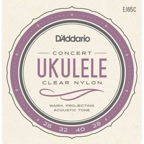 Cuerda Para Ukelele - Concierto - Daddario Ej65c Jg Corda