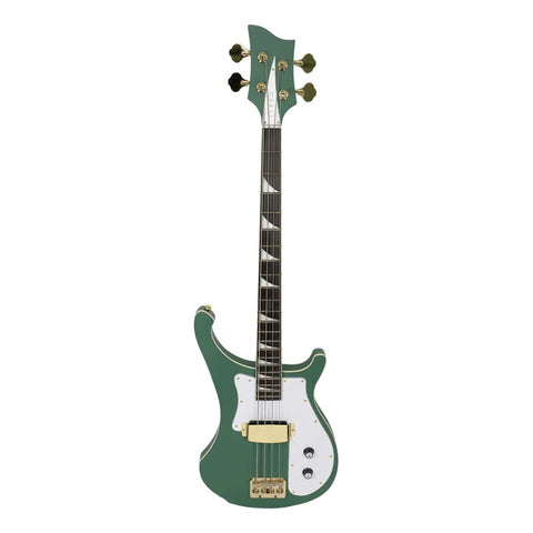 Bajo Eléctrico Rickenbacker Mars Rknbkr Deluxe Green Satin Diestro Green