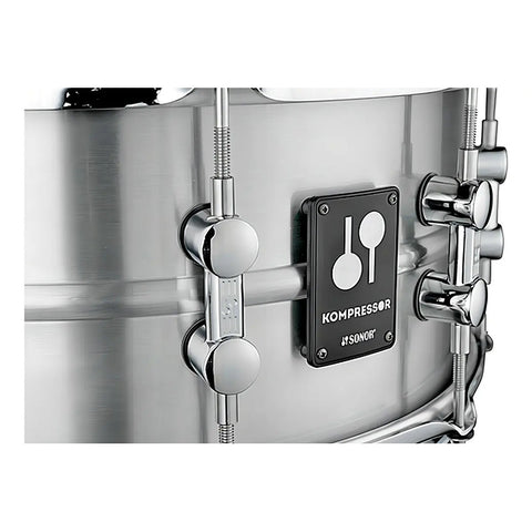 Tarola De Batería Sonor 14x5.75 Aluminio Cromo Kompressor