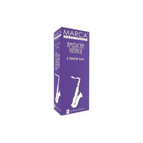 Caña Saxofón Tenor Marca Reeds Av630 Madera Fuerza 3 Paquete 5 Unidades