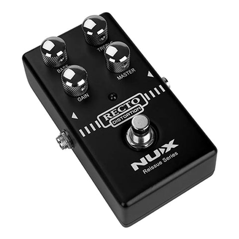 Pedal De Distorsión Para Guitarra Nux Recto Distortion Negro