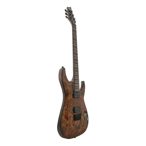Guitarra Eléctrica Color Charcoal Schecter Omen Elite-6 Diestro