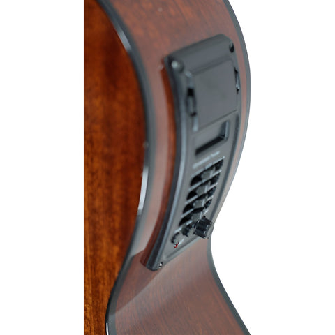 La Sevillana Fo-300ceq Nat Guitarra Electroacústica Folk Color Natural Orientación De La Mano Diestro