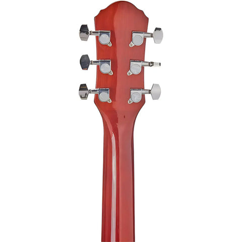 Guitarra Electroacústica 6 Cuerdas Oscar Schmidt Og2ce Rojo Dreadnought