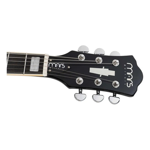 Guitarra Eléctrica 6 Cuerdas Mars Les Paul Traditional Black Color Negro Material Del Diapasón Palisandro Orientación De La Mano Diestro Palo De Rosa