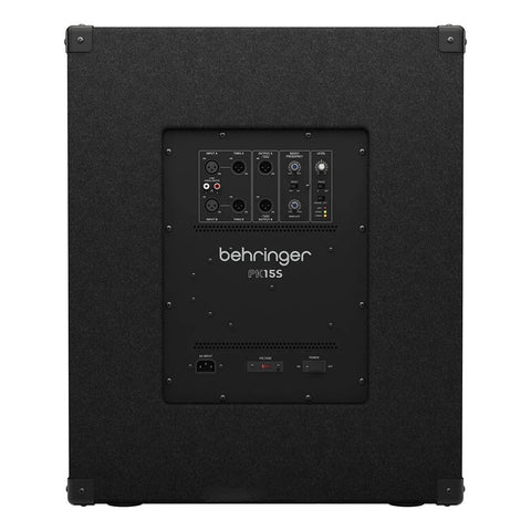 Behringer Pk15s  Subwoofer Activo 15  1000w Pa C/crossover Negro