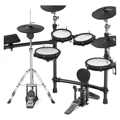 Nux Dm-310h Batería Electrónica All-mesh C/hi-hat Indep. Negro