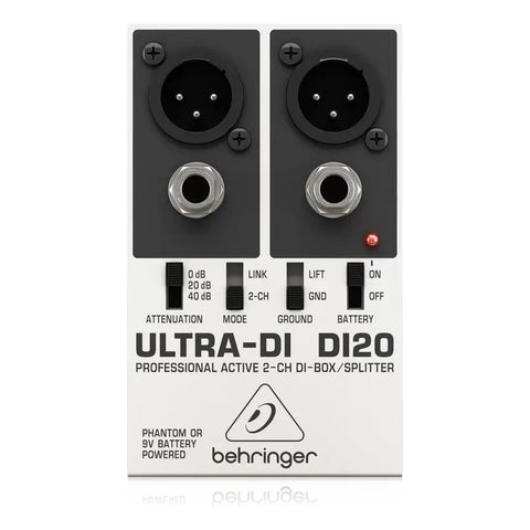 Behringer Ultra-di Di20 Splitter Caja Directa Activa