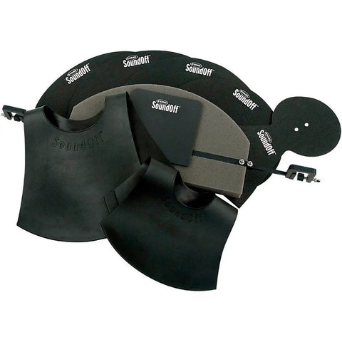 Pads Silenciadores Ahogador Pbatería Evans Sound Off Standar Negro