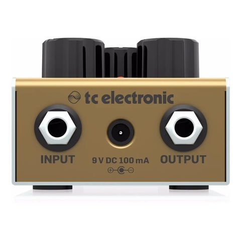 Pedal Efecto Overdrive Tc Electronic Cinders Overdrive Verde Oscuro