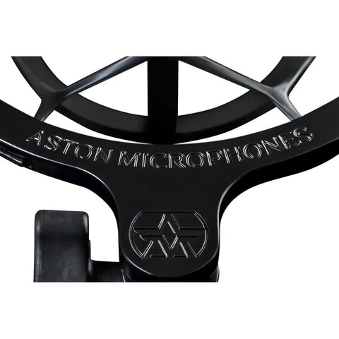 Soporte Para Micrófono Aston Swift Negro, Con Suspensión Universal Antivibración