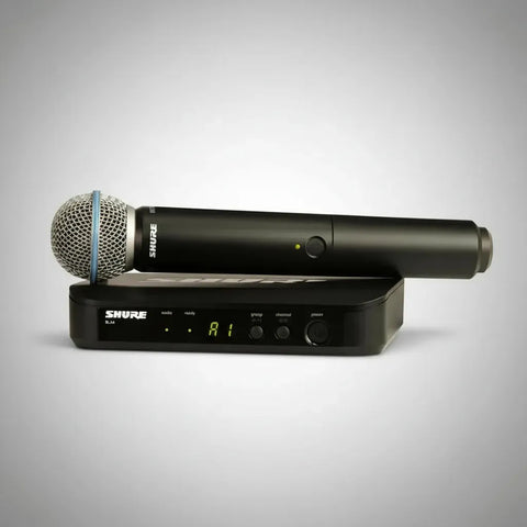 Microfono Shure Inalambrico Blx24/b58-j11 Con Receptor Negro