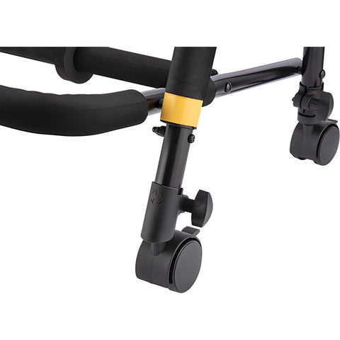 Soporte Con Ruedas Para 3 Guitarras Hercules Gs523b Plus - Negro