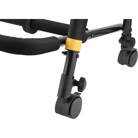 Soporte Con Ruedas Para 3 Guitarras Hercules Gs523b Plus Negro
