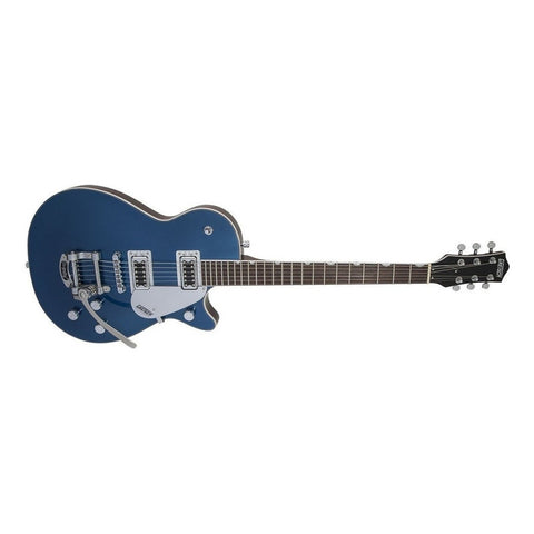 Guitarra Electromatic Jet Ft Single Cut Gretsch G5230t Diestro Aleutian Blue Nogal Negro