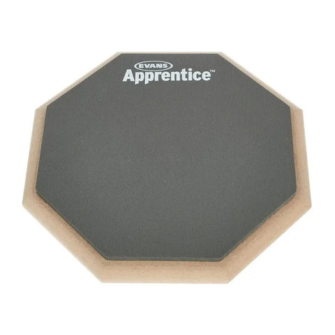 Practicador 7 PuLG Una Cara De Hule 8 Mm Evans Arf-7gm Negro