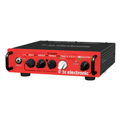 Tc Electronic Bh250 Cabezal Amplificador Para Bajo 250 W Color Rojo