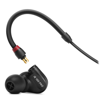 Ie 100 Pro Audífonos In-ear Dinámicos Monitoreo Sennheiser Color Negro