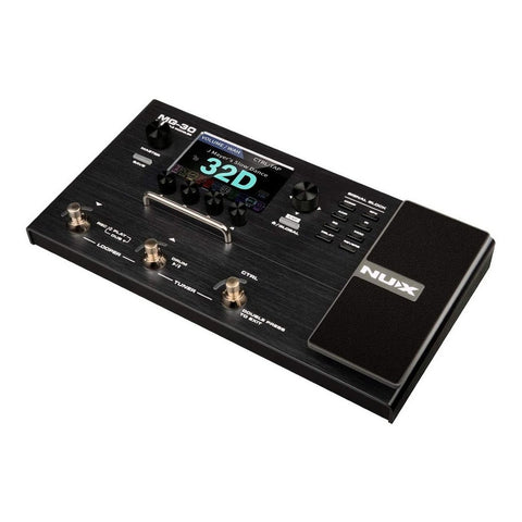 Pedal De Efecto Nux Versatile Modeler Mg-30 Negro