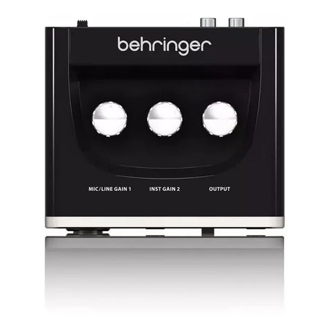 Behringer U-phoria Um-2 Interfaz De Audio Usb Envío Gratis Color Negro