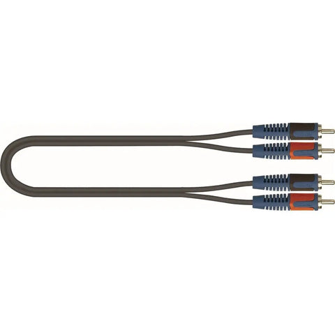 Cable Rca A Rca 2 Metros Quiklok Rok Solid Rksa/110-2