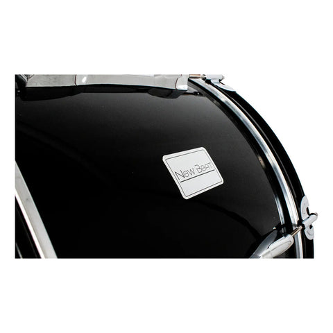 Bombo Para Banda De Marcha 22  New Beat Nb-mabd22 Negro. Negro