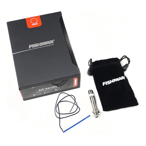 Fishman Pro-agx-312 Pastilla Undersaddle Clásica/12 Cdas Plateado