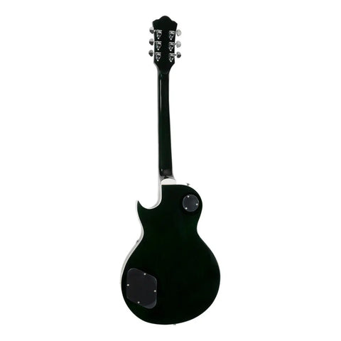 Guitarra Electrica Mars Lp Custom Verde Diestro Verde Oscuro Palo De Rosa