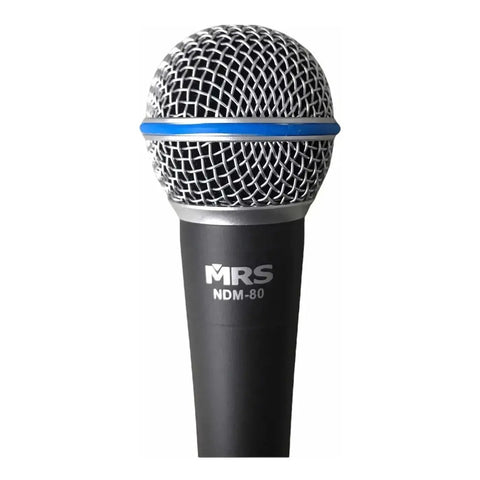 Microfono Dinamico Color Negro Morrison Mrs Ndm-80 Negro