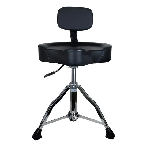 New Beat Dt-air Pro Banco Asiento Para Bateria Con Respaldo