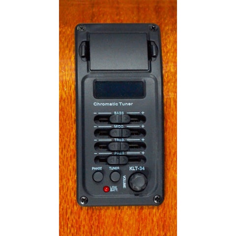 Guitarra Electro Acústica Canto Delgado La Sevillana Ul-5ceq Natural