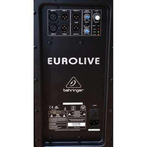 Subwoofer Activo Altavoz De 18 Pulgadas, Behringer B1800xp Negro
