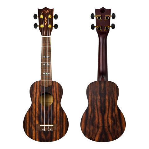 Ukulele Tamaño Soprano Amara, Flight Dus460 Amara Marrón